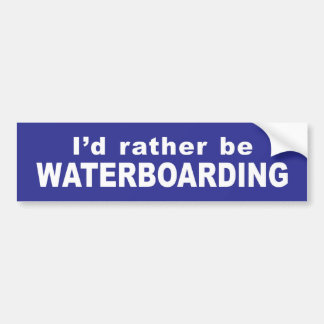 Waterboard Autoaufkleber