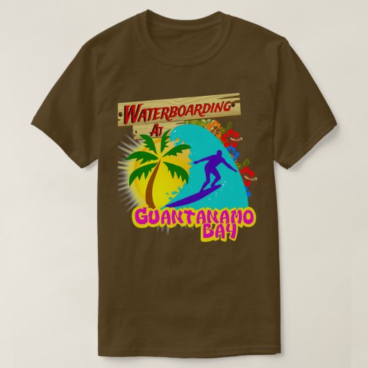 Waterboarding in Guantanamo Bay 2 T-Shirt (Design vorne)