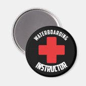 Waterboarding Instructor Magnet (Vorderseite/Rückseite)