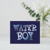 WaterBoy Postkarte (Stehend Vorderseite)