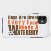 Waterboy Soccer Case-Mate iPhone Hülle (Rückseite (Horizontal))