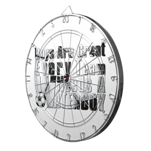 Waterboy Soccer Dartscheibe (Vorderseite rechts)