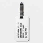 Waterboy Soccer Gepäckanhänger (Rückseite vertikal)