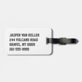 Waterboy Soccer Gepäckanhänger (Rückseite horizontal)