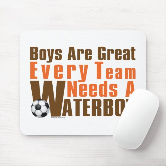 Waterboy Soccer Mousepad (Mit Mouse)
