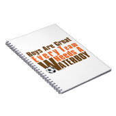 Waterboy Soccer Notizblock (Rechte Seite)