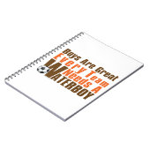 Waterboy Soccer Notizblock (Linke Seite)