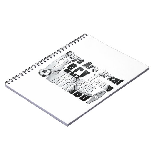 Waterboy Soccer Notizblock (Linke Seite)