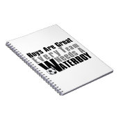 Waterboy Soccer Notizblock (Rechte Seite)