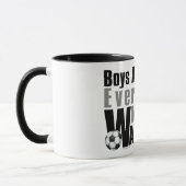 Waterboy Soccer Tasse (Links)