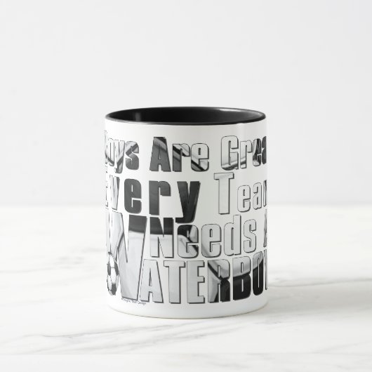 Waterboy Soccer Tasse (Zentrum)