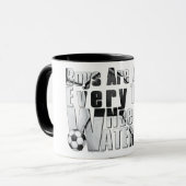 Waterboy Soccer Tasse (Vorderseite Links)