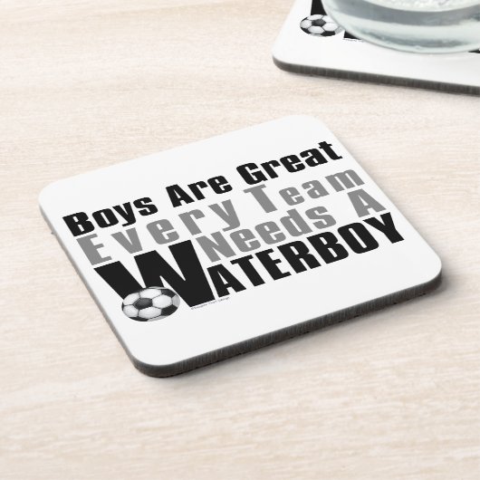 Waterboy Soccer Untersetzer (Linke Seite)