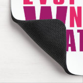 Waterboy Volleyball in Pink Mousepad (Ecke)