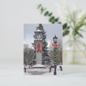 Waterbury, Connecticut Feiertagspostkarte (Stehend Vorderseite)