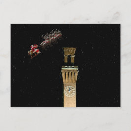 Waterbury Republikaner und Santa Feiertagspostkarte