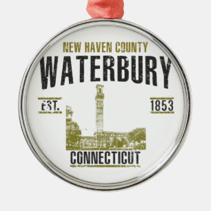 Waterbury Silbernes Ornament