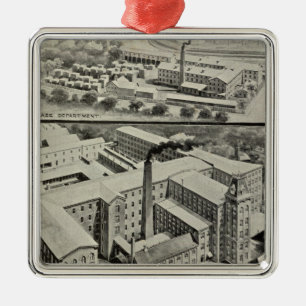 Waterbury Uhr Co Ornament Aus Metall