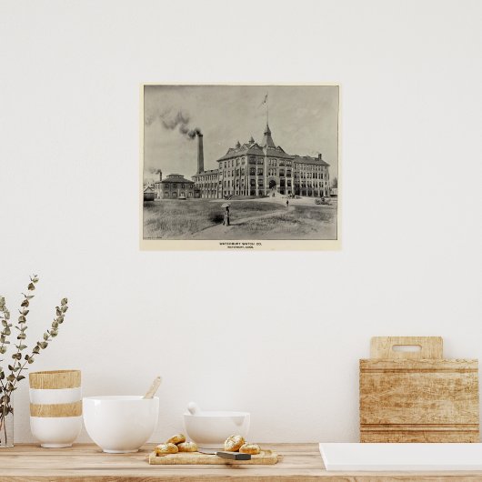 Waterbury Watch Co Poster (Küche)