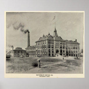Waterbury Watch Co Poster