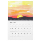 Watercolor 2025 Wall Calendar  Kalender (Mär 2026)