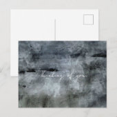 Watercolor Abstract Postkarte (Vorne/Hinten)