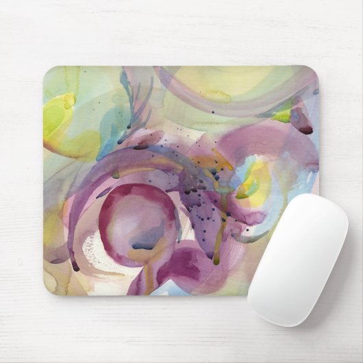 Watercolor abstrakte 2 mousepad (Mit Mouse)