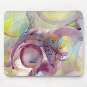 Watercolor abstrakte 2 mousepad