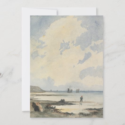 Watercolor Adventure Einladung (Rückseite)