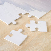 Watercolor Akita Gingerbread House Christmas Puzzle (Seite)