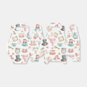 Watercolor Alice Pattern  Geschenkschachtel (Ungefaltet)