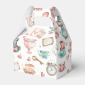 Watercolor Alice Pattern Geschenkschachtel (Vorderseite)