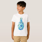 Watercolor-Ananas-Entwurfs-Shirt T-Shirt (Vorne ganz)