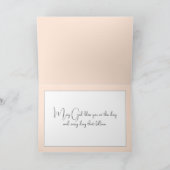 Watercolor Angel Girl Karte (Innenseite)