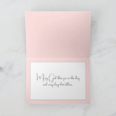 Watercolor Angel Girl Karte (Innenseite)