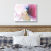 Watercolor Angel Leinwanddruck (Insitu (Schlafzimmer))