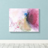 Watercolor Angel Leinwanddruck (Insitu (Holzboden))