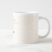 Watercolor Apple Teacher - Danke, Geschenk Jumbo-Tasse (Rechts)