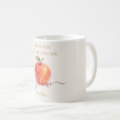 Watercolor Apple Teacher - Danke, Geschenk Kaffeetasse (VorderseiteRechts)
