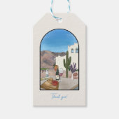 Watercolor Argentinien Geschenkanhänger (Vorderseite)