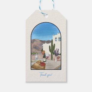 Watercolor Argentinien Geschenkanhänger