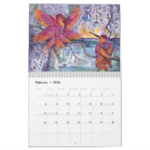 Watercolor Art Calendar Kalender (Feb 2026)