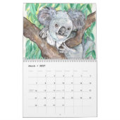 Watercolor Art Calendar Kalender (Mär 2027)
