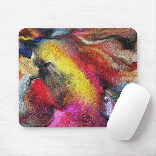 Watercolor Art Mousepad (Mit Mouse)