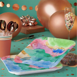 WATERCOLOR ARTWORT PAPPTELLER