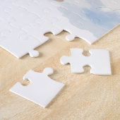 Watercolor Australian Kelpie Countryside Gate Puzzle (Seite)