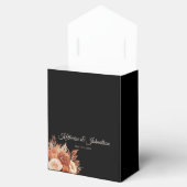 Watercolor Autumn Elegance Wedding Danke Geschenkschachtel (Geöffnet)