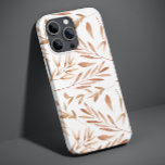 Watercolor Autumn Leaves Case-Mate iPhone Hülle<br><div class="desc">Dieses Design zeigt ein Muster von Aquarellblättern im Herbst auf einem weißen Hintergrund. Entworfen für Sie von Evco Studio www.zazzle.com/store/evcostudio #floral #Blume #botanical #verlassenden #herbst #Erntedank #holidays #winter #foliage #girly #elegy #style #style #modern #custom #electronics #iPhone #phonecases #phonecases #iphonecases #bestselling #bestseller #design #designer #trending #modish #fasonecases #fashionecases #</div>