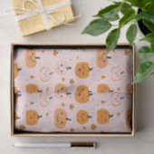 Watercolor Autumn Pumpkin Pattern Fall Decoupage Seidenpapier (Geschenk)