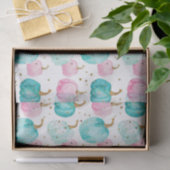 Watercolor Autumn Pumpkin Pattern Fall Decoupage Seidenpapier (Geschenk)